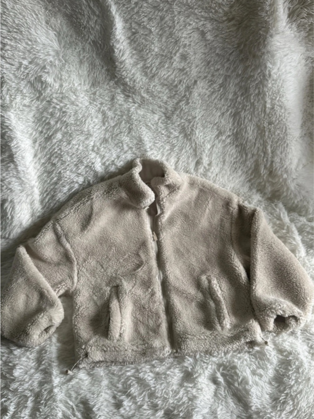 Alo Yoga Flurry Sherpa Jacket Fleece Full Zip